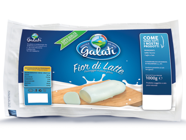 Mozzarella per pizza fior di latte
