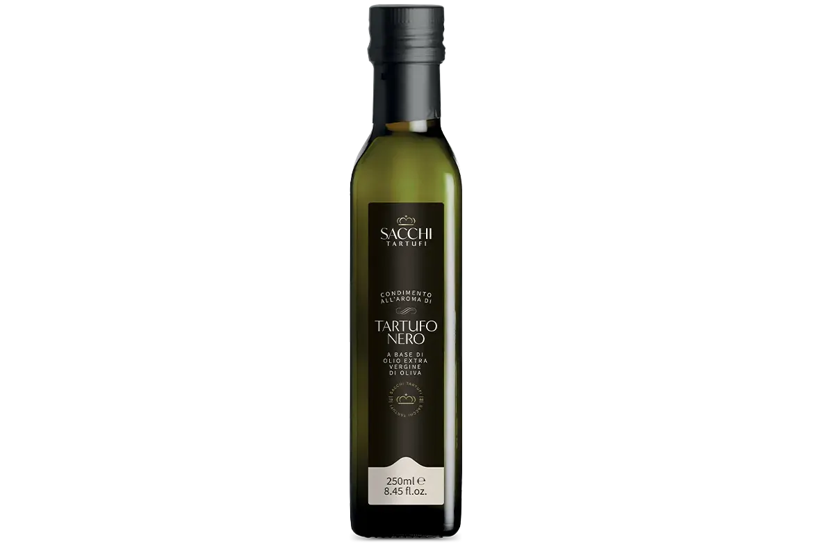 Huile aromatisée à la truffe noire Sacchi Tartufi 250 ml